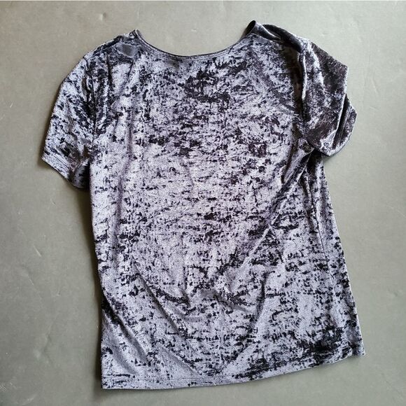 Vince Black Velour Top - Picture 7 of 11